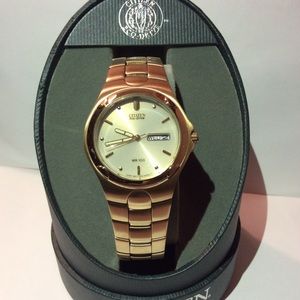 Citizen Men's Eco-Drive Corso Gold-Tone Watch